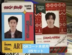 ENHYPEN WORLD ソンフン ポップアップ SP PVCトレカ2枚セット