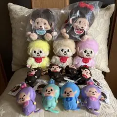 ✨モンチッチ ぬいぐるみキーホルダーセット13点✨新品未使用✨