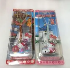 新品 ハローキティ ご当地キティ 台湾限定 国立中正紀念堂 九份 根付け 