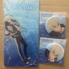 free! アルベルト アクリルスタンド 缶バッジセット - メルカリ