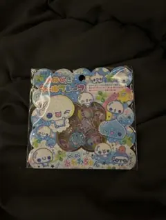 おはじきシールフレーク ぷくぷくあわわちゃん