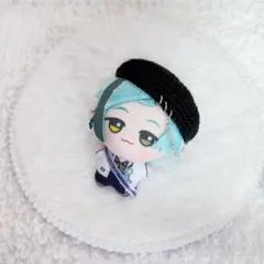 ぬい服 10cm 帽子 ベレー帽 黒 ブラック にじぱぺ対応