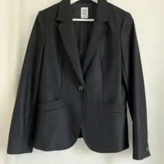 MICHEL KLEIN ブラック テーラードジャケット　M