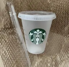 スターバックス　リユーザブルコールドカップ473ml ストロー付き