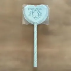 ポチャッコ ハート型 手鏡 スティックミラー