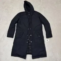 99 極美品　ジョセフオム　 ダウンコート　ベンチコート　ブラック　46