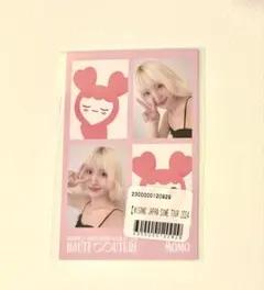 MISAMOオンラインくじ モモ 証明写真ステッカー