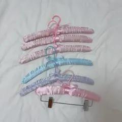 vintage クッション　ハンガー6本セット