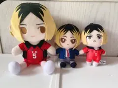 ハイキュー ともぬい 谷地仁花、月島蛍、山口忠セット - メルカリ