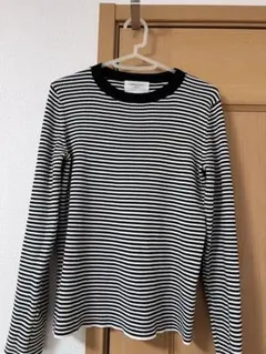 OPAQUE.CLIP ボーダー柄 長袖 38/M