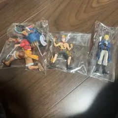 ルフィー　エース　サボ　フィギュア　ジャンク