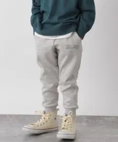 グローバルワーク スゴラクあったかリブパンツ (裏起毛)(150~160cm)