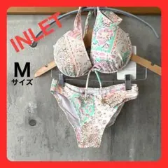 【新品】INLET 水着、ビキニ、ショーツ、パレオ付、 9M
