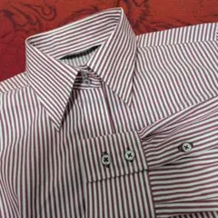 中古/Brick House Slim Line ストライプシャツ 長袖 Sのサムネイル