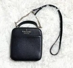 ケイトスペード 2way ショルダーバッグ バニティ レザー 黒のサムネイル