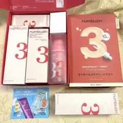 新品未使用＊ナンバーズイン 3番 5点セット 化粧水 美容液 乳液 バブル 