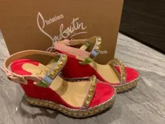 ★新品・未使用★クリスチャンルブタン Pyradiams ウェッジサンダル