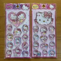 サンリオ　ハローキティ　シャカシャカウォーターシール ステッカー 2点セット②