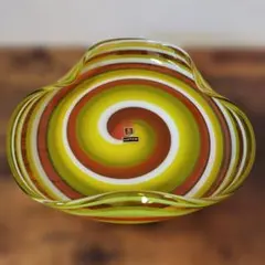 珍品　昭和レトロ　マルティグラス　ガラスの花と花瓶　飾り　オブジェ　インテリア 珍品 昭和レトロ マルティグラス ガラスの花と花瓶 飾り オブジェ