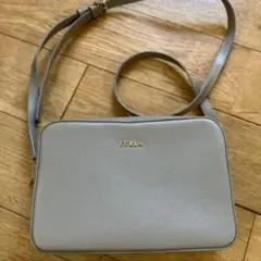 FURLA フルラ　グレー　ショルダーバッグ