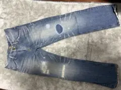Lee Cher コラボデニム ダメージデニムライトブルー 値下げあり❗️