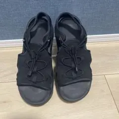 極美品 ナイキ エアマックス ココ サンダル ブラック 24cm スポーツ