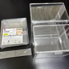 透明コレクションケース組み立てタイプ 3個セット ダイソー