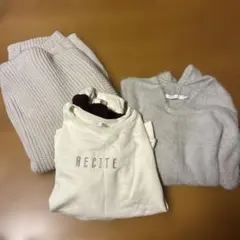 レディース冬物3点セット