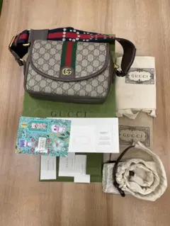 未使用級 GUCCI オフィディア GGスプリーム シェリーライン 602576 未使用級 GUCCI オフィディア GGスプリーム シェリーライン 602576