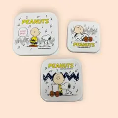 PEANUTS キャラクター弁当箱 3個セット　スヌーピー　新学期