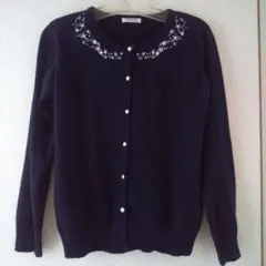 グラシア 刺繍カーディガン