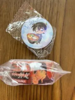 名探偵コナン 缶バッジ&マスキングテープ くら寿司