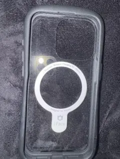 iFace 透明ケース iPhone15Proワイヤレス充電対応