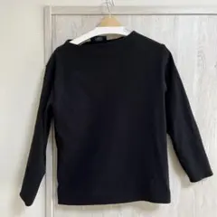 セントジェームス　ウエッソン　ブラック 七分袖カットソー　T3