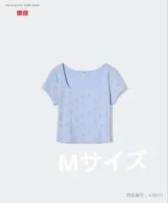 ユニクロ ポインテールスクエアネックT プリンセスタムタム