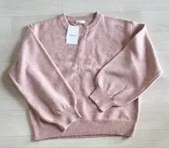 最終値下げ　新品未使用　ピンク　ニット　Helm