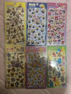 プチドロップステッカー ６種セット