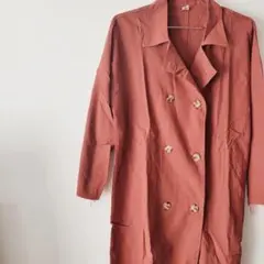 ☆新品☆ レディース　アウター　春　ロングコート　トレンチコート　薄手