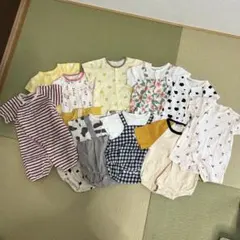 ベビー服 ロンパース カバーオール 西松屋 バースデイツー ウェイオール　セット