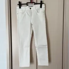 ZARA スキニーデニム EUR 36 ホワイト（s）
