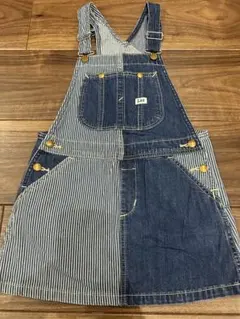 Lee キッズ　デニム　 ジャンパースカート