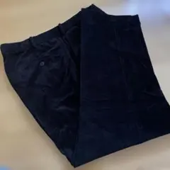 美品❤️ユニクロ　黒 コーデュロイ スラックス　XL 秋冬