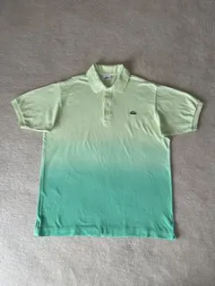 LACOSTE　グラデーション　半袖　ポロシャツ　サイズ4