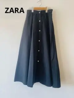 ZARA フロントボタン　スカート