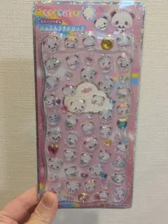 新品・未開封ジュエルプチドロップ ボンボンドロップシールもちもちパンダ