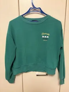 Lovetoxic グリーン トレーナー女の子140