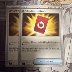 スペシャルレッドカード 2枚セット