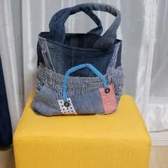 ジーンズリメイクバック