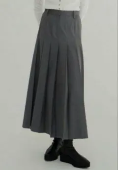 CLANE◆WIDE PLEATS LONG SKIRT