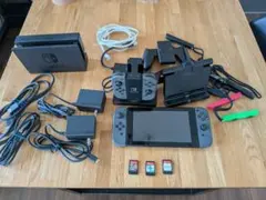 Nintendo Switch 本体 + ゲームカード3枚